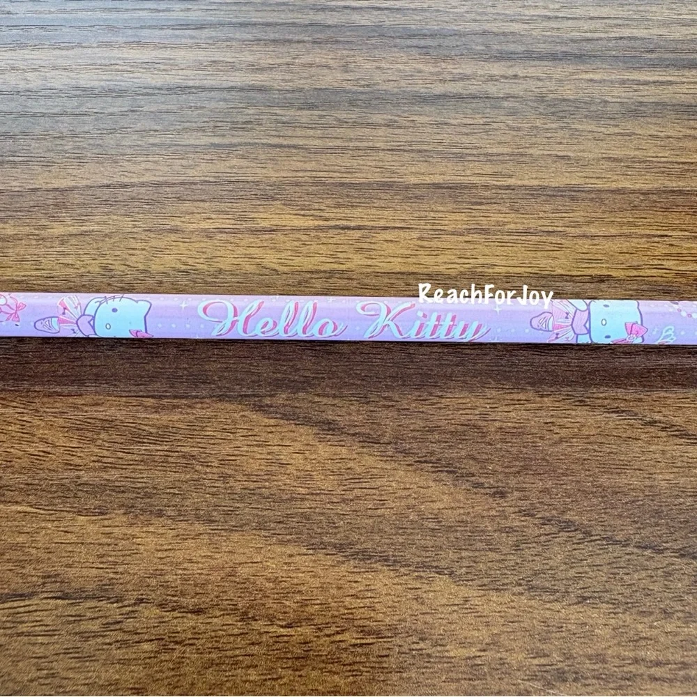 Hello Kitty Sanrio Pencil 2012 Wood #2 Pencil Ballerina Pink White Pointe Shoes